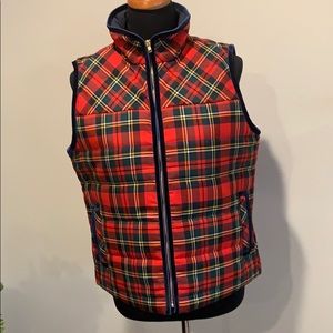 Plaid vest